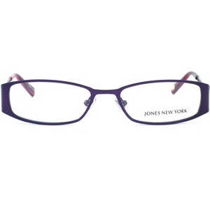 Jones New York Women's Designer Reading Glasses J461 51mm in Purple Zebra Stripe - 1 of 3