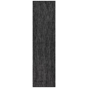 Liora Manne Carmel  Indoor/Outdoor Rug  Black.. - 1 of 4