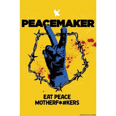 Trends International DC Studios Peacemaker: Season 2 (2025) - Eat Peace Motherf*#kers Unframed Wall Poster Prints
