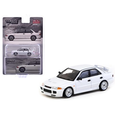 Mitsubishi Lancer RS Evolution III RHD (Right Hand Drive) White "Global64" Series 1/64 Diecast Model Car by Tarmac Works