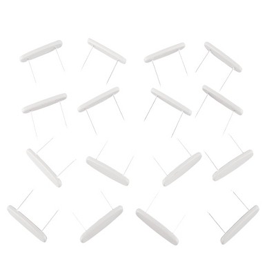  Bed Skirt Pins Set - Pins Glide Nails Holding Pins Dust Ruffle  Pins Bed Skirt Pins Say Hello to a Neatly Tucked Bed (10PCS)