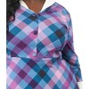 Unique Vintage Women's Plus Shirt Dress - 2 of 4