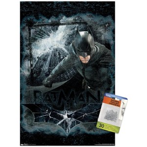 Trends International DC Comics Movie - The Dark Knight Rises - Batman Unframed Wall Poster Prints - 1 of 4