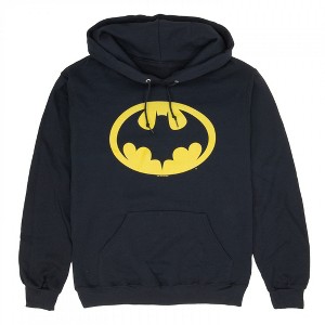 Mens Batman Keaton 1989 Logo Hoodie - 1 of 3