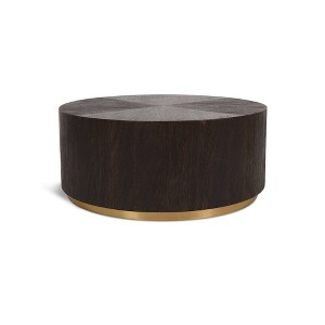 Meridian Furniture,Nile Brown Oak Coffee Table - 1 of 4