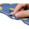 Allegra K Women's Polka Dot Small Skinny Double-Sided Neckerchief Neck Scarves - 4 of 4