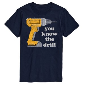 Men's - Instant Message - You Know The Drill Short Sleeve Graphic T-Shirt - 1 of 4
