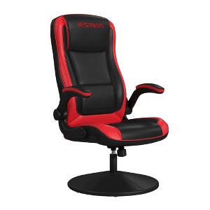 RESPAWN,800 Gaming Chair Floor, Swivel  Rocker Gaming Chair, High Back - Red - 1 of 4