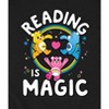 Men's - Care Bears - Reading Is Magic Rainbow Trio Graphic Fleece Sweatshirt - 2 of 4