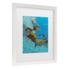 Trademark Fine Art Oliver Nolan Caribbean Blue I Matted Framed Art - 3 of 4