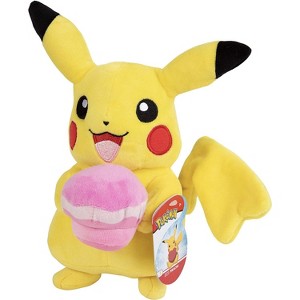 Pokemon Plush - 8" Pikachu with Pink Pokeball Easter Egg - Collectible Soft & Squishy Pokemon Plush - Great for Kids, Adults & Fans! - 1 of 4