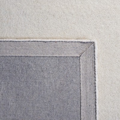 Safavieh Deco Vibes Ivory & Grey Tufted Wool Square Rug