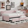 Whisen Elegant Design Twin Size Upholstered Daybed with 2 Drawers - 3 of 4