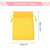 Unique Bargains Cotton Linen Burlap Bags with Drawstring 20 Pcs - 2 of 4