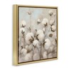 Stupell Industries Neutral Cotton Flower Painting, 25" x 25" - 3 of 4