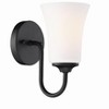 Craftmade Lighting Gwyneth 1 - Light Wall Light in  Flat Black - 2 of 2