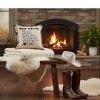 Cotton Blend Decorative Pillow DOG LAWS – 12x12 Inch Accent by Manual Woodworkers and Weavers - 3 of 3
