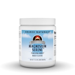 Magnesium Serene 800mg-Berry Flavor by Source Naturals, Inc.  -  17.6 oz Powder - 1 of 3