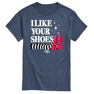 Men's - Wizard of Oz - I Like Your Shoes Ruby Slippers Short Sleeve Graphic T-Shirt - 1 of 4