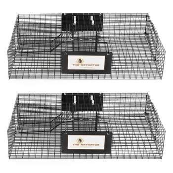  Little Giant® Single Door Live Trap, Racoon Trap, Live  Animal Trap, Catches Without Injury, Galvanized Steel Mesh