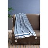 Gulches Tassel Accent Polychrome Decorative Recycled Cotton 50x60 Inch Throw Blanket 2-Pack - 2 of 4