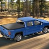 Quad Fold Soft Truck Bed Tonneau Cover Compatible for Chevy Silverado Sierra 1500 2014-2018, 5.8/6.6 FT Soft Rolling up Bed Cover - 3 of 4