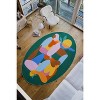 Lany Space Maggie Stephenson Oval Fruitvine Green Rug - 2 of 4