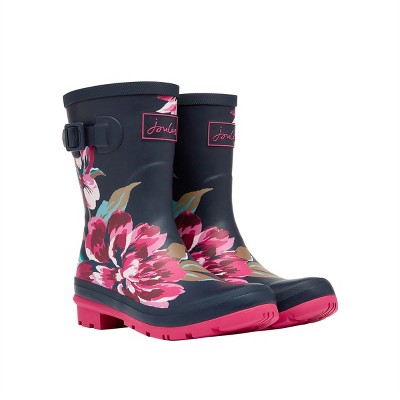 womens floral rain boots