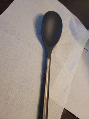 Stainless Steel and Nylon Solid Spoon Dark Gray - Figmint™