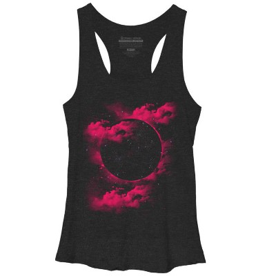 Women's Design By Humans The Black Hole By Expo Racerback Tank Top : Target