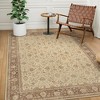 ABYNOW Area Rug Machine Washable, Non Slip, Boho Vintage Print for Living Room - 2 of 4