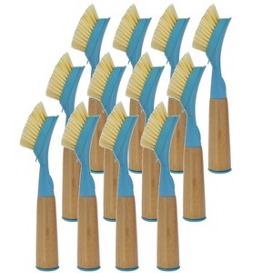 Full Circle Home Suds Up Soap-Dispensing Dish Brush Blue - 12 ct - 1 of 3