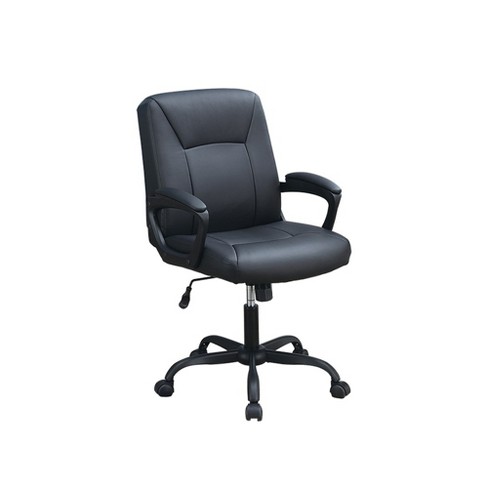 Simple Relax Adjustable Height Office Chair With Padded Armrests