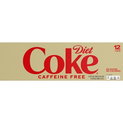 Diet Coke Caffeine Free - 12pk/12 fl oz Cans