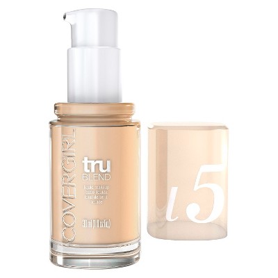 COVERGIRL® TruBLEND Foundation L5 Creamy Natural 1Fl Oz : Target