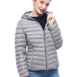 Rokka&Rolla Women's Ultra-Light Real Down Packable Puffer Jacket - 1 of 4