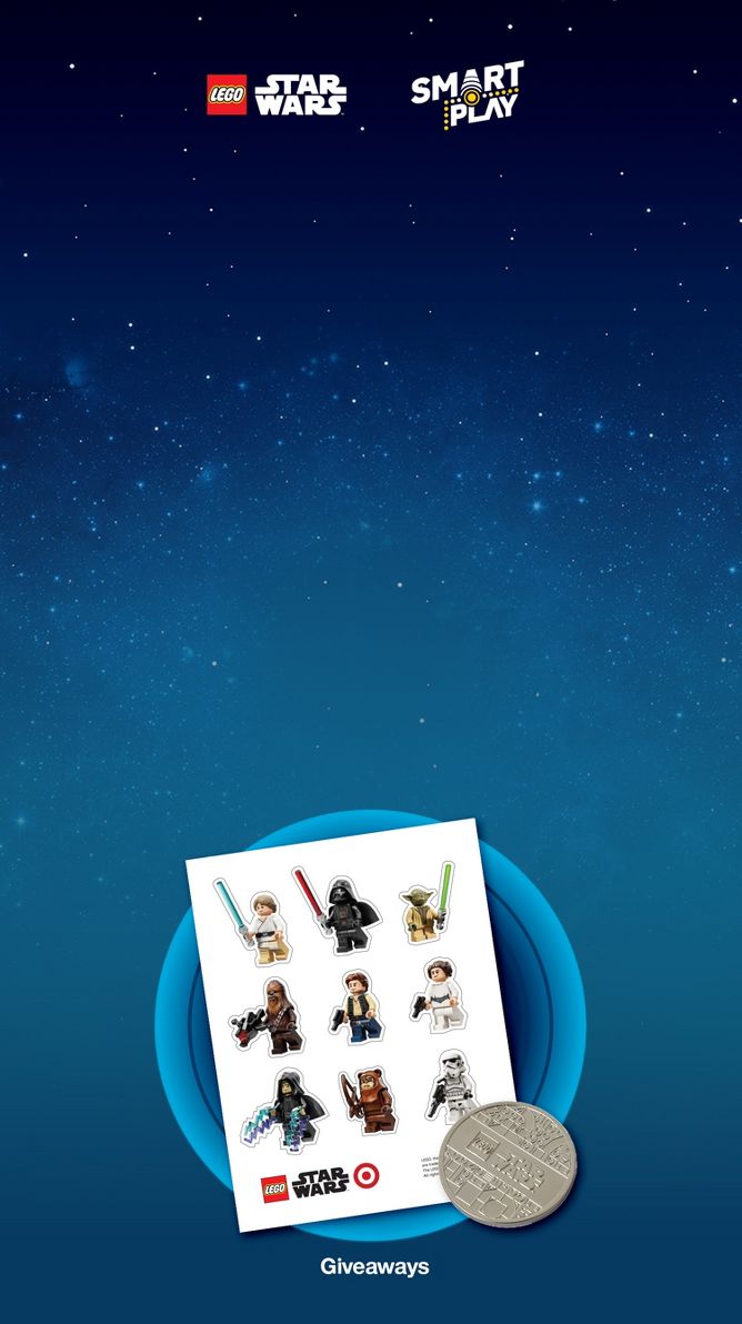 FREE LEGO Stickers & Commemorative Coin at Target - March 1 - 12-4PM