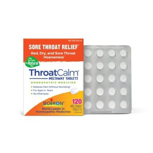 ThroatCalm Tablets by Boiron  -  120 Tablet - 1 of 4