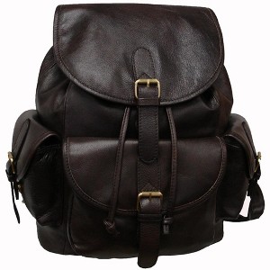 Amerileather Urban Buckle-Flap Backpack (1822-024) - 1 of 1