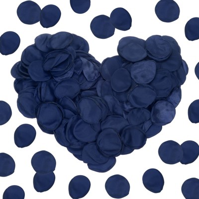 Unique Bargains Silk Weddings Reusable Artificial Flower Rose Petals 1.38 x 1.38" 600 Pcs