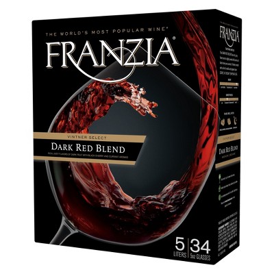 franzia red wine box