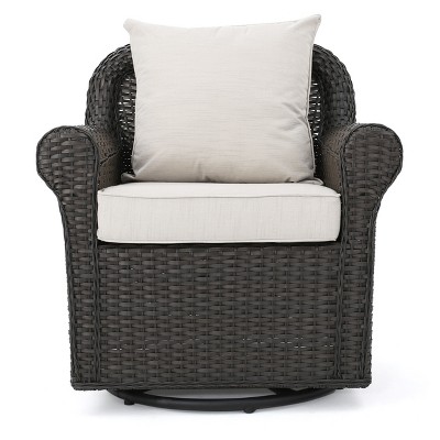 black wicker chair target