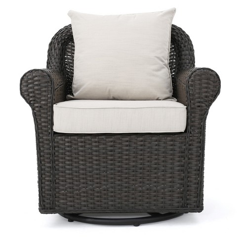 Amaya outdoor wicker rocking outlet christopher knight home