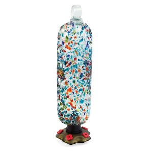VivaTerra Recycled Glass Tall La Fortuna Hummingbird Feeder - 1 of 1