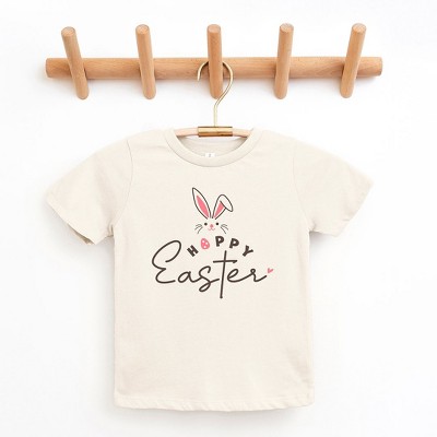 The Juniper Shop Hoppy Easter Bunny Egg Toddler Short Sleeve Tee