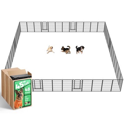 FXW Rollick Dog Playpen for Indoor, Yard, RV Camping, Panels for Puppy and Small Dogs│Patented