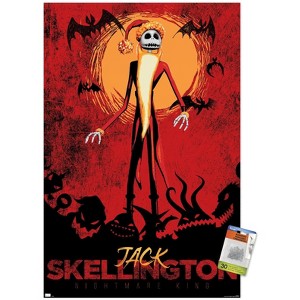 Trends International Disney Tim Burton's The Nightmare Before Christmas - Red Jack Unframed Wall Poster Prints - 1 of 4