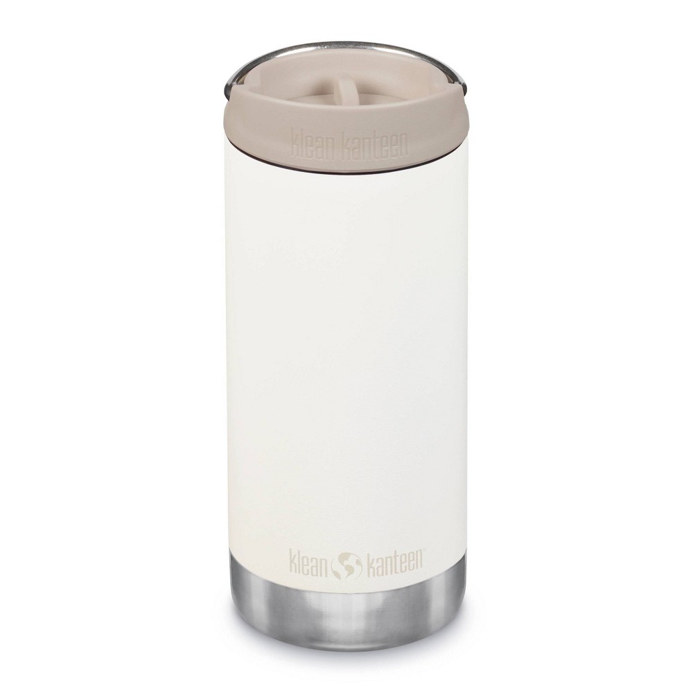 Photos - Glass Klean Kanteen 12oz TKWide Insulated Stainless Steel Water Bottle with Cafe Cap - Off-White 