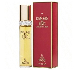 Diamonds & Rubies By Elizabeth Taylor Women Lily, Red Rose, Almond Wood, Peach, Lilac Edt Spray 1.7 Oz - 1 of 1