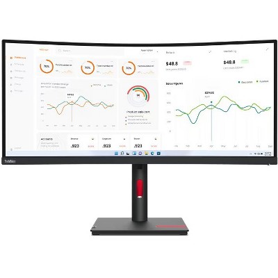 Lenovo ThinkVision T34w-30 34" Class LED Monitor - 21:9 - Model 63D4ZAR1US